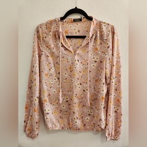 4 for $20 - Warm sandy pink blouse